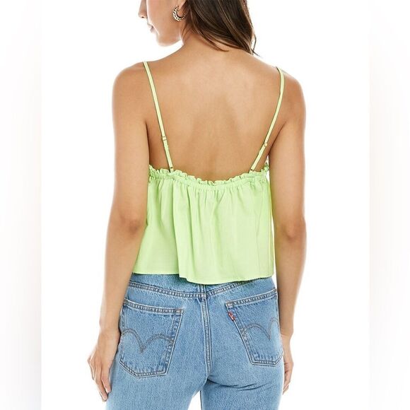 WEWOREWHAT Ruffle Cami Crop Top *NEW* - Picture 2 of 10